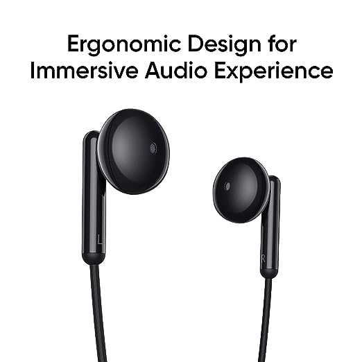 realme Buds Classic Wired in Ear Earphones with Mic (Black) realme Buds Classic Wired in Ear Earphones with Mic (Black)
